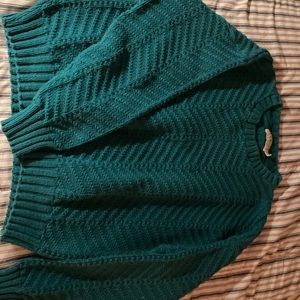 Blue green L.L. Bean sweatshirt